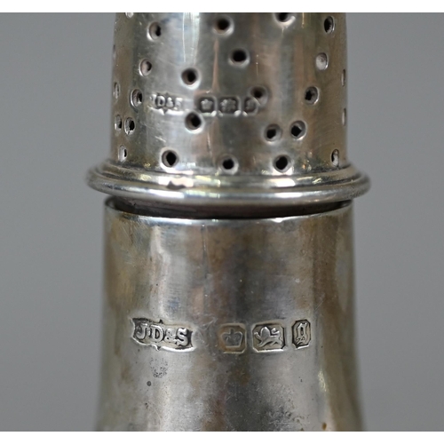 105 - A pair of George II silver circular salts on hoof feet (later floral engraving), Thomas England, Lon... 
