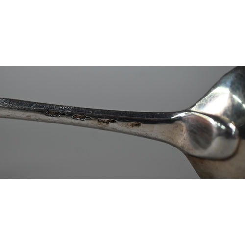 178 - A George III silver Old English Pattern basting spoon, maker WS (not identified), London 1797, 3.4oz... 