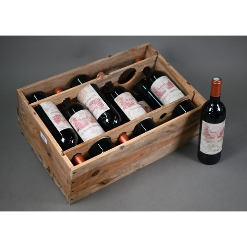 1028 - A case of of 1998 Le Tourelles de Longueville Pauillac red wine (12)