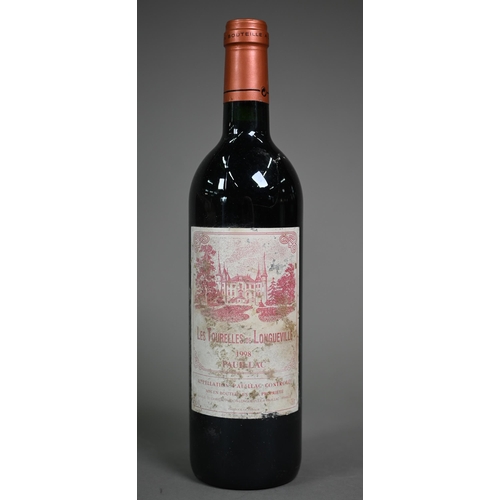 1028 - A case of of 1998 Le Tourelles de Longueville Pauillac red wine (12)