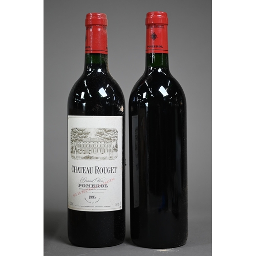 1029 - A case of 1995 Chateau Rouget Grand Vin Pomerol red wine (12)