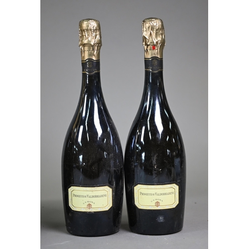 1034 - Four bottles of Alfred Gratien 'The Wine Society' Private Cuvee Champagne to/w two Prosecco Valdobbi... 