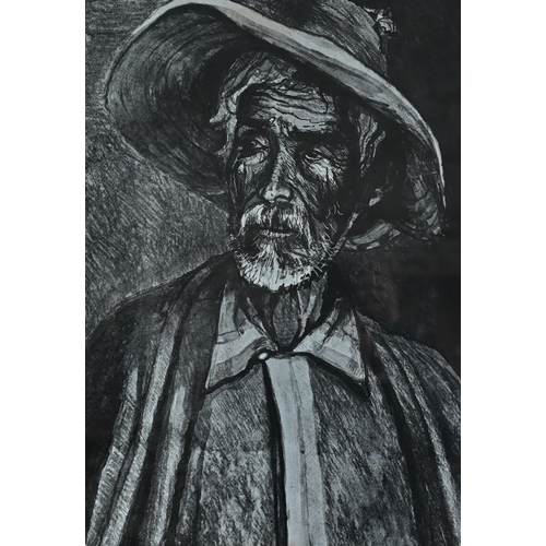 706 - After Bernard Scott (1918-90) - 'Spanish peasant', lithograph numbered 26/50, pencil signed and date... 