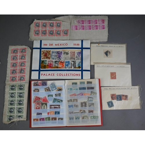 914 - A large quantity of mostly inter-war period world stamps - loose and in packages, including 1857 Chi... 