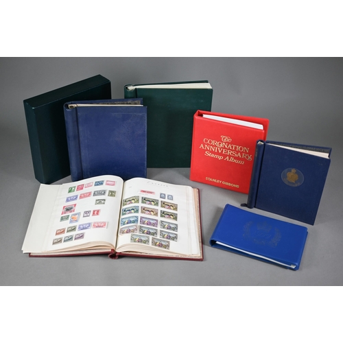 915 - Four albums of mostly 20th century foreign postage stamps including inter-war French Colonial and ot... 