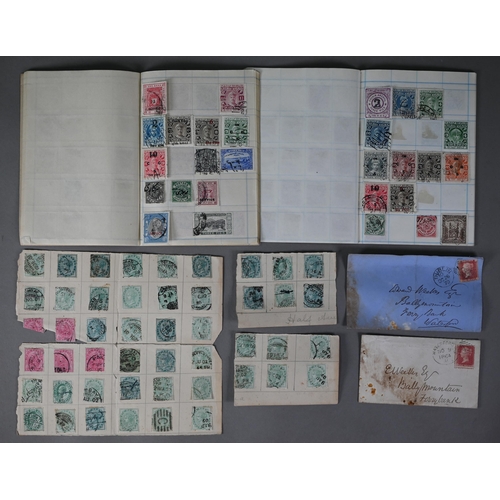 917 - An album of Victorian and early 20th century British Empire and foreign postage stamps, to/w an albu... 