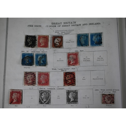 919 - Two SG Ideal Postage Stamp Albums, containing a quantity of Victorian and later British, Empire and ... 