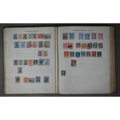 919 - Two SG Ideal Postage Stamp Albums, containing a quantity of Victorian and later British, Empire and ... 