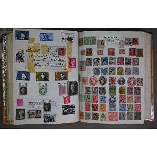 920 - An album of Victoria - Elizabeth II British Empire, Commonwealth and foreign postage stamps and cove... 