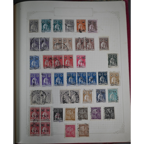 920 - An album of Victoria - Elizabeth II British Empire, Commonwealth and foreign postage stamps and cove... 