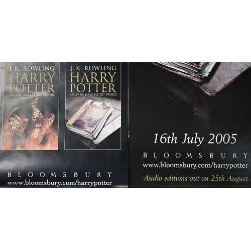 945 - Six Harry Potter and the Half-Blood Prince (2005) book-launch double-sided posters, in original tube... 