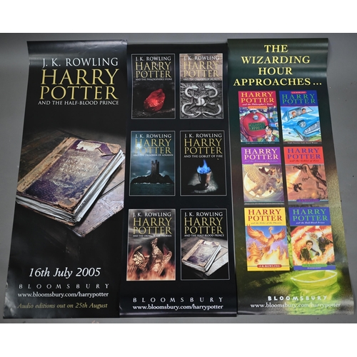 945 - Six Harry Potter and the Half-Blood Prince (2005) book-launch double-sided posters, in original tube... 