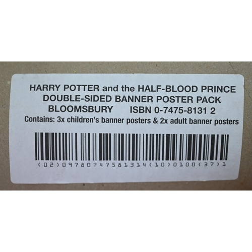 945 - Six Harry Potter and the Half-Blood Prince (2005) book-launch double-sided posters, in original tube... 