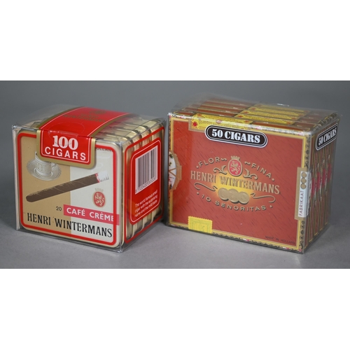 957 - Two boxes of King Edward the Seventh cigars by Jno. H. Swisher & Son Inc. (Florida) - 76 cigars ... 