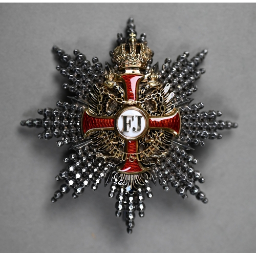 969 - Imperial Austrian Order Of Franz Joseph (1849), a rare and fine Commanders neck badge and breast sta... 