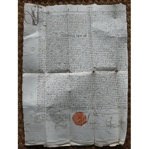 924 - An interesting collection of in excess of one hundred and fifty Elizabethan/Jacobean legal documents... 