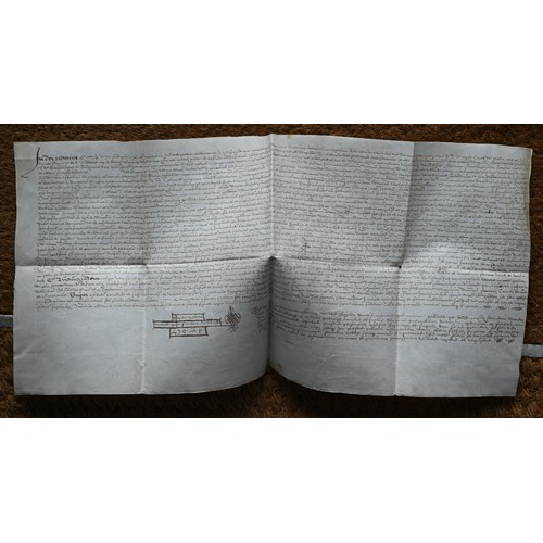 924 - An interesting collection of in excess of one hundred and fifty Elizabethan/Jacobean legal documents... 