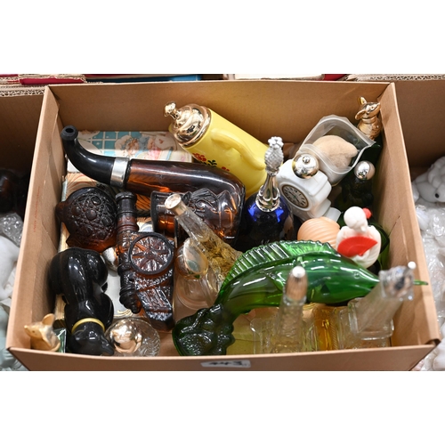 443 - # Various novelty scent and other bottles, etc (2 boxes)