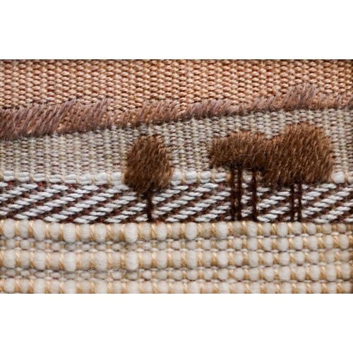 357 - Sonia Brown - 'Venice, Mercezia', decorative textile, 14 x 10 cm; Anita Faithful - embroidery of hol... 