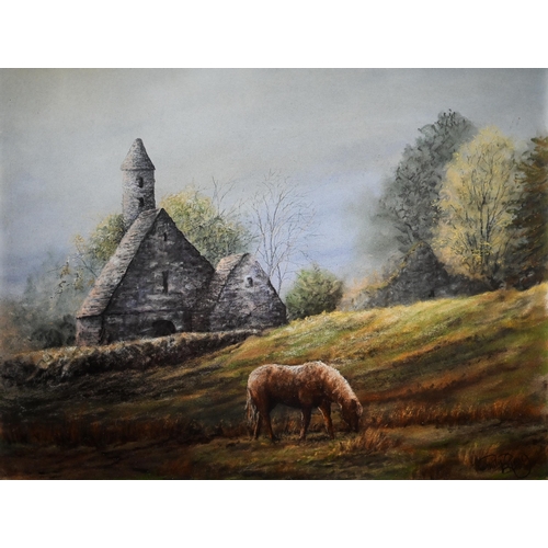 366 - Philip Gray - Five pencil signed prints of views of Ireland, 18 x 23 cm the largest (5)