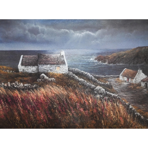 366 - Philip Gray - Five pencil signed prints of views of Ireland, 18 x 23 cm the largest (5)