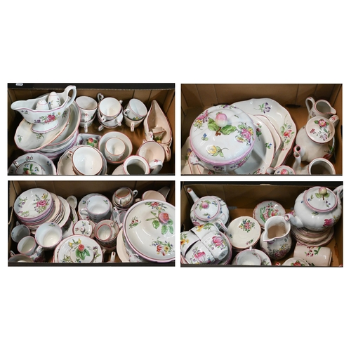 50 - A large quantity of Copeland Spode 'Luneville' and Luneville dinner/tea wares (5 boxes)