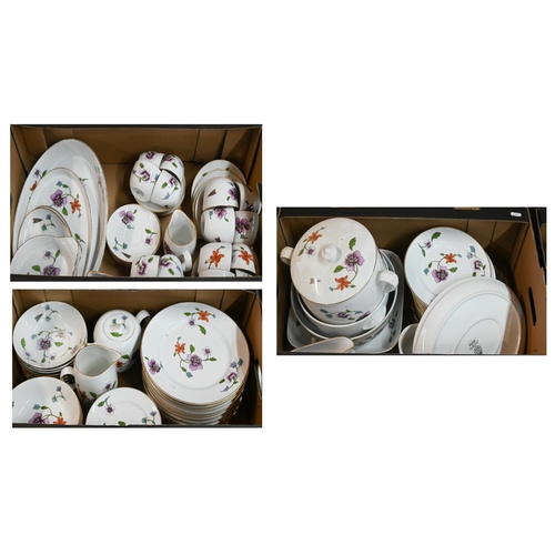 52 - An extensive Royal Worcester 'Astley' dinner/tea service (3 boxes)