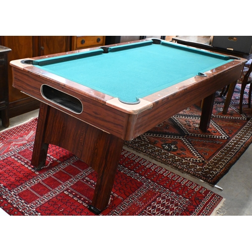 162 - Riley BCE Ronnie O'Sullivan Supapro Series Challenger pool table (6 ft) rosewood and burr walnut fin... 