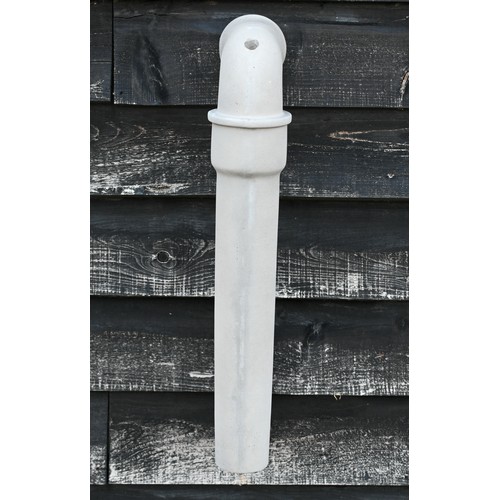 524 - A Bertrand Jayr design novelty wall-mounting 'Pipeline' stem-vase, 64cm high, boxed as new