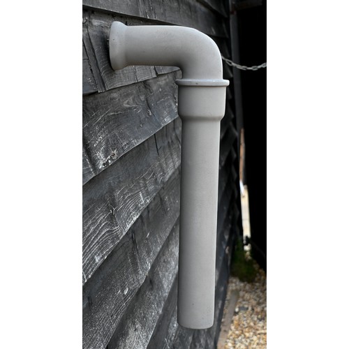 524 - A Bertrand Jayr design novelty wall-mounting 'Pipeline' stem-vase, 64cm high, boxed as new