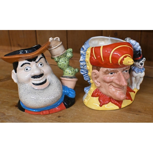 438 - A Royal Doulton Collector's Club character jug - 'Punch & Judy' D6946 ltd ed no 594/2500 with ce... 