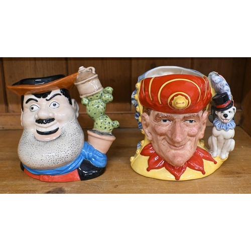 438 - A Royal Doulton Collector's Club character jug - 'Punch & Judy' D6946 ltd ed no 594/2500 with ce... 