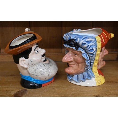 438 - A Royal Doulton Collector's Club character jug - 'Punch & Judy' D6946 ltd ed no 594/2500 with ce... 