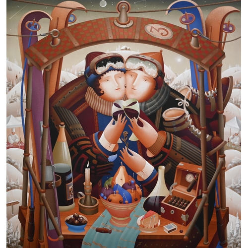 534 - After Anton Arkhipov (b 1964) - 'Enchanted Journey', limited edition giclee print numbered 34/35, 10... 