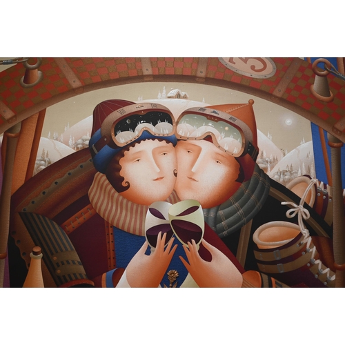 534 - After Anton Arkhipov (b 1964) - 'Enchanted Journey', limited edition giclee print numbered 34/35, 10... 