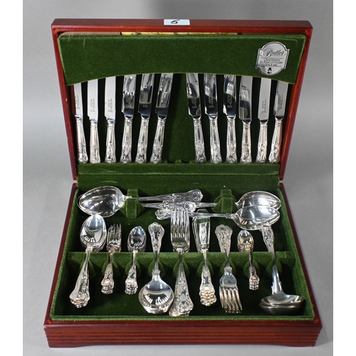 5 - A matched set of Kings pattern EPNS flatware and cutlery, George Butler/Arthur Price (in canteen &am... 