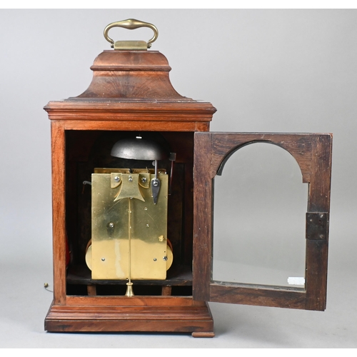 643 - George Kershaw, London, a George III walnut 8-day bracket clock, the hour repeat movement with bob p... 