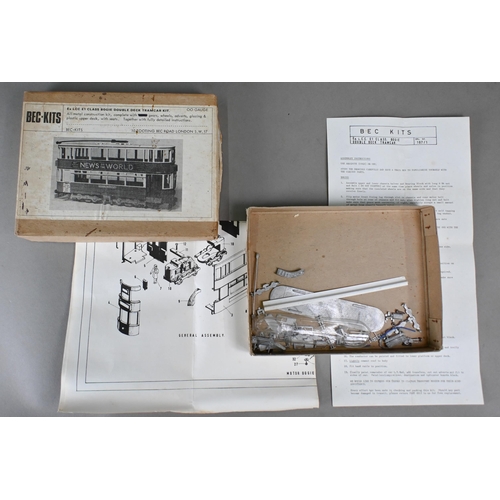 911 - Eight boxed BEC Kits model trams, with eight motor-units