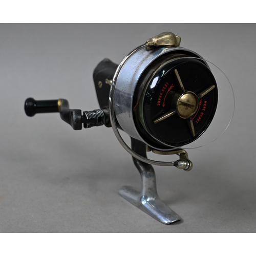 952 - A Hardy Bros Hardex 'Duplicated MkII' fishing reel, to/w a brass-weighted 'priest'