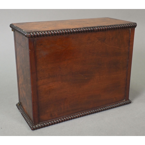 979 - Masonic interest - George III satinwood tea caddy, profusely inlaid with marquetry urns, squares, co... 