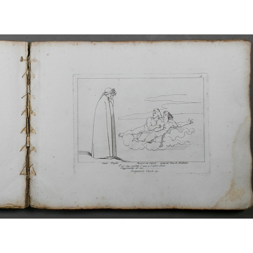 477 - Flaxman, John (ill.), La Divina Comedia di Dante Alighieri, engraved by Tommaso Piroli, Rome 1802, o... 