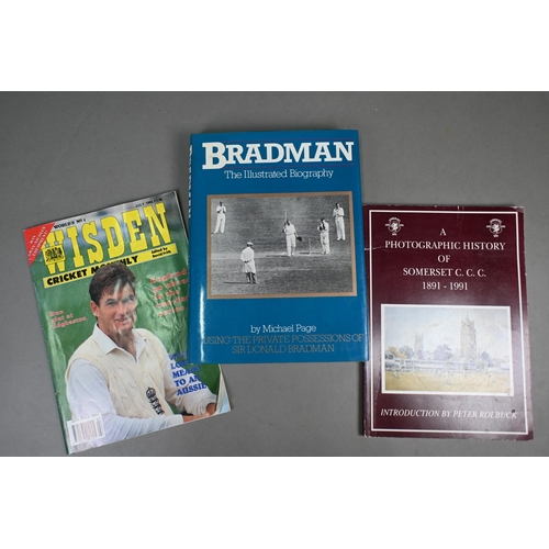 480 - # Cricket: a selection of volumes including Thomkinson, Sir Geoffrey, Memorable Cricket Matches, ltd... 