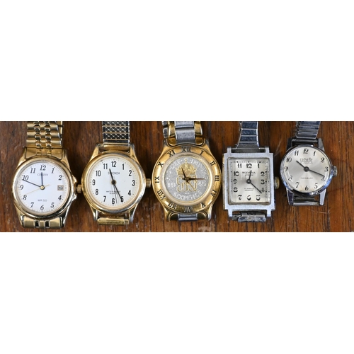 459 - A selection of lady's wristwatches including Bulova, Ingersoll, Sekonda, Tissot etc., all a/f (12) a... 