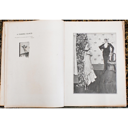 484 - Wenzell, A B (ill), The Passing Show, New York, R H Russell 1900, folio to/w a bound selection of pu... 