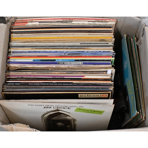 491 - A quantity of vintage 45 rpm and 78 rpm singles, including Elvis Presley, Beatles, Bill Haley, The P... 