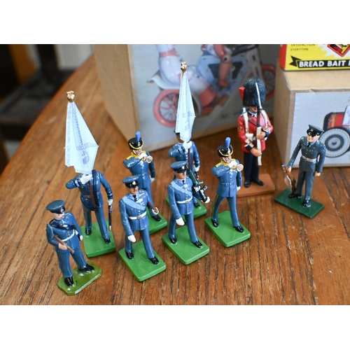 505 - A set of Britain's RAF bandsmen (unboxed), to/w various boxed models including Corgi, various early ... 