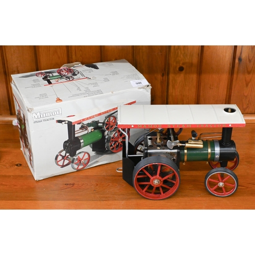 506 - A boxed Mamod Steam Tractor (lightly played-with)