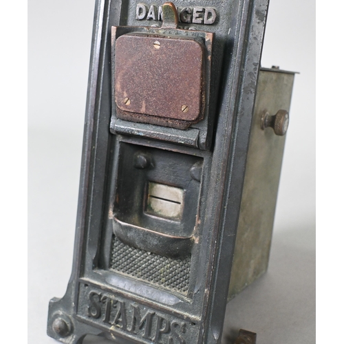 526 - A vintage 'Type B' stamp-vending machine, 40.5 cm high