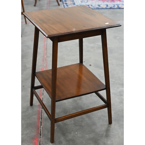 19 - A mid-century G-Plan nest of three teak tables to/w a Nathan teak corner cabinet and two Edwardian t... 