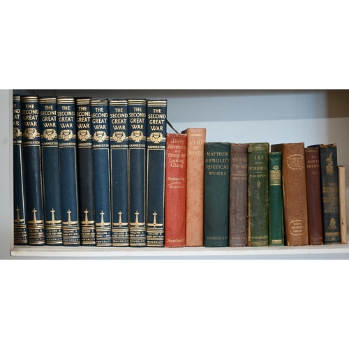 520 - A large selection of antique and vintage volumes - mostly biography, history, literature etc